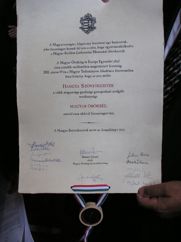 A HANGYA Magyar Örökség