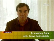 Szeremley Béla, a HANGYA társelnöke